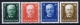 Deutsche Reich:  Mi Nr 403 - 406  MNH/**/postfrisch/neuf Sans Charniere 1927 - Nuovi