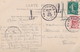 867/24 - FRANCE Carte Fantaisie TP Semeuse 5 C  Présentée à VERVIERS Belgique , Non Acceptée Et Taxée Timbre-Taxe 10 C - 1906-38 Säerin, Untergrund Glatt