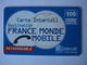 INTERCALL  PU66   " Neuve Non Gratter "  FRANCE MONDE GSM - Cellphone Cards (refills)