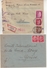 ALLEMAGNE : 5 LETTRES . DE PG RUSSES . POUR LE CICR DE GENEVE . 1944/45 . - Briefe U. Dokumente