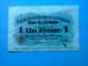 Luxembourg - Billet De Banque - 1 Franc - 1 Franken Loi Du 28 Nov 1914 - Luxembourg