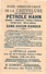 Delcampe - 12 Cards Pub Pétrole Hahn Pour Chevelure C1900 Les Boissons Imp Laas Coco Café Champagne Thé Bière Vin Chianti Sirops - Sonstige & Ohne Zuordnung