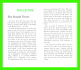 DÉPLIANTS TOURISTIQUES  - THE ROUND TOWER IN COPENHAGENERS  - 4 PAGES - - Dépliants Touristiques