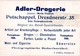 Delcampe - 6 Cards Pub Adler Drogerie Dresden C1900 Inventions Dr Siemens Davy Limelight Heliograph Thomas Edison Phonograph - Andere & Zonder Classificatie