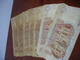 7 BILLETS DE 1 POUND EGYPTE - Aegypten