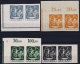 Bayern: Mi Nr 192 U - 195 U In Pairs Stamps Are MNH/**/postfrisch/neuf Sans Charniere - Nuovi