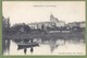 CPA - SARTHE - LUCHE - VUE PANORAMIQUE - Barque Animée Sur Le Loir - Photo-édition J. Bouveret - Luche Pringe