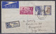 Union Of South Africa 1951 Registered Airmail Letter To Beograd (YU) - Posta Aerea