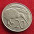 New Zealand 20 Cents 1972 KM# 36.1 Nova Zelandia Nuova Zelanda Nouvelle Zelande - Nueva Zelanda