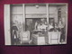 A415. CPA . Carte Photo. Atelier De Boucherie à Situer & Identifier. Beau Plan Animé.  Non Ecrite - Markthallen