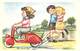 Ref N581- Illustrateur Enfants - Transports - Le Scooter -theme Scooters    -carte Bon Etat  - - Autres & Non Classés