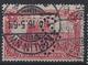 Germany 1915-19  Kaiserreichts  1m (o) Mi.94 B II (Perfin. SH) - Used Stamps