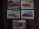 Lot De 5 Images CHOCOLAT KEMMEL VOITURES - Automobili