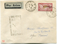 ALGERIE LETTRE PAR AVION AVEC CACHET "1er VOL POSTAL LIGNES AERIENNES NORD-AFRICAINES TUNIS 3 FEV. 1936" DEPART ALGER... - Lettres & Documents