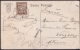 F-EX3130 FRANCE FRANCIA. POSTAGE DUE POSTCARD 1911. PORT DE DINANT. - 1859-1959 Covers & Documents