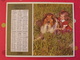 Almanach Des PTT. 1968. Calendrier Poste, Postes Télégraphes.. Chien Fillette Enfant - Grossformat : 1961-70