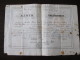 Passeport 1836 Grece Athénes Baviere ? Urlaubspass Cachet  Et Sceau Rapporté - Historical Documents