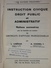 Etampes Collège D' Enseignement Général Et Commercial De Jeunes Filles Instruction Civique 1956 - Über 18