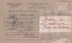 Be - PARIS 9 (75) Ravitaillement Général Pour Le Maire De SAINT SATURNIN (63) Carte Postale Fiche De Contrôle - District 09