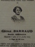 AMPLEPUIS (Rhône) - Avis De Décès - Cécile BARRAUD épouse SARRAZIN - 12 Juillet 1933 - 36 Ans - Format CDV - A Voir ! - Obituary Notices