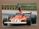 Cartolina Niki Lauda 1974 Con Annullo Sul Retro Trofeo Enzo Ferrari Int. Giov. Calcio Maranello 1-4-1991 - Grand Prix / F1