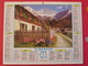 Almanach Des PTT. 1975. Calendrier Poste, Postes Télégraphes. Floralies Chalets Aiguille Du Dru - Tamaño Grande : 1971-80