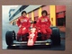 Fotografia J. Alesi E A. Prost Con Annullo Sul Retro Cartolina Trofeo Enzo Ferrari Int. Giov. Calcio Maranello 1-4-1991 - Grand Prix / F1