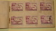 Carnet De 30 Timbres O Etats Federes De Malaisie 1948 Noces D'Argent Du Couple Royal Britannique - Malayan Postal Union