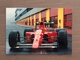 Fotografia Ferrari F1 1990 Con Annullo Sul Retro Cartolina Trofeo Enzo Ferrari Int. Giov. Calcio Maranello 1-4-1991 - Grand Prix / F1