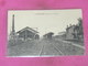 LHOMMAIZE  1910   ARDT MONTMORILLON / CANTON LUSSAC  /   LA GARE  COTE VOIES - Altri & Non Classificati