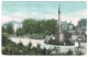 RB 1140 - 1905 Postcard - Tram &amp; Langside Battlefield Memorial - Glasgow Scotland - Lanarkshire / Glasgow