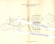 Original Patent - Eduard Köster , Neumünster , 1879 , Florteiler Für Vorspinnkrempeln | Krempeln , Spinnen , Spinnrad - Historische Dokumente