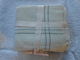 Lot De 6 Mouchoirs Anciens Blancs à Bordure - Initiales Brodées M G - - Handkerchiefs