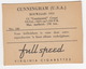 Chromo Cigarettes : Virginia 'Full Speed' - CUNNINGHAM C3 'Continental' Coupé , Bj. 1953 - (U.S.A.) -No. 186- (2 Scans) - Zigarettenmarken