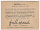 Chromo Cigarettes : Virginia 'Full Speed' - BUICK , Bj. 1949 - (U.S.A.) - No. 139 - (2 Scans) - Other Brands