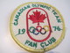 Ecusson Tissu Ancien /Sport / CANADA /Canadian Olympic Team /Fan Club / 1976      ET138 - Escudos En Tela