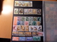 LOT TIMBRES OBLITERES  ESPAGNE +  DIVERS  MERITE INTERET - Collections (en Albums)