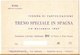 TRENO SPECIALE IN SPAGNA  - TESSERA DI PARTECIPAZIONE - 1957 - CISL - TRANSITALIA - Moto