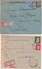 ALLEMAGNE : 6 LETTRES . POUR GENEVE DE PG . REGION PRUSSE EST , SUDETES ....1941 . - Briefe U. Dokumente