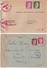 ALLEMAGNE : 6 LETTRES . POUR GENEVE DE PG . REGION PRUSSE EST , SUDETES ....1941 . - Briefe U. Dokumente