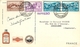 SAHAR - AFRIQUE OCCIDENTALE - 1953 - CORRESPONDANCE -  CARTE  BEDOIN  -  OBLITERATION SUR 4 TIMBRES  "FRANCO". - Asturies & Leon