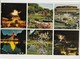 1974 The Tivoli Gardens Multiview Copenhagen Denmark Postcard To Austraila - Denmark