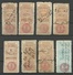 FINNLAND FINLAND Ca 1865-1875  Revenue Tax Stamps Steuermarken O - Gebraucht