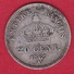 France 20 Centimes Napoléon III Tête Laurée 1867 A - Other & Unclassified