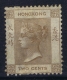 Hong Kong : Sg 8 B   Mi Nr 8   MH/* Falz/ Charniere  1863 Pale Yellowish Brown - Unused Stamps