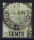 Hong Kong : Sg 45  Mi Nr 48 Ia Gestempelt/used/obl. 1891  Cv 240 Euro - Gebruikt