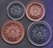 OMAN - Set Of 4 Different Values Baisa 5 10 25 50 NEW Coins Of 2015, All UNC - Oman