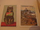 Delcampe - 7 Poster Stamp Advertising Litho Hoffmann STARKE Cat Silber Glanz Reis Stärke Litho ART - Erinnophilie