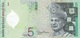 Malasyia 5 Ringgit Polymer 2004 - UNC - Malesia