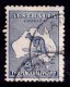 Australia 1913 Kangaroo 21/2d Indigo 1st Watermark Used  SG 4 - Used Stamps